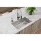 Elkay 18 Gauge Stainless Steel 31-1/2" x 18-1/2" x 9" Single Bowl Undermount Sink and Faucet Kit with Drain ECTRU30179RTFMC - alternate 3